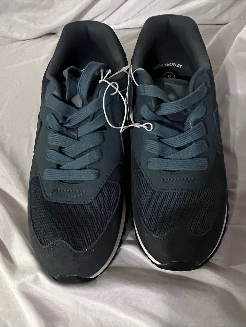 Cat & Jack Navy and Black Kids Lace-Up Sneakers